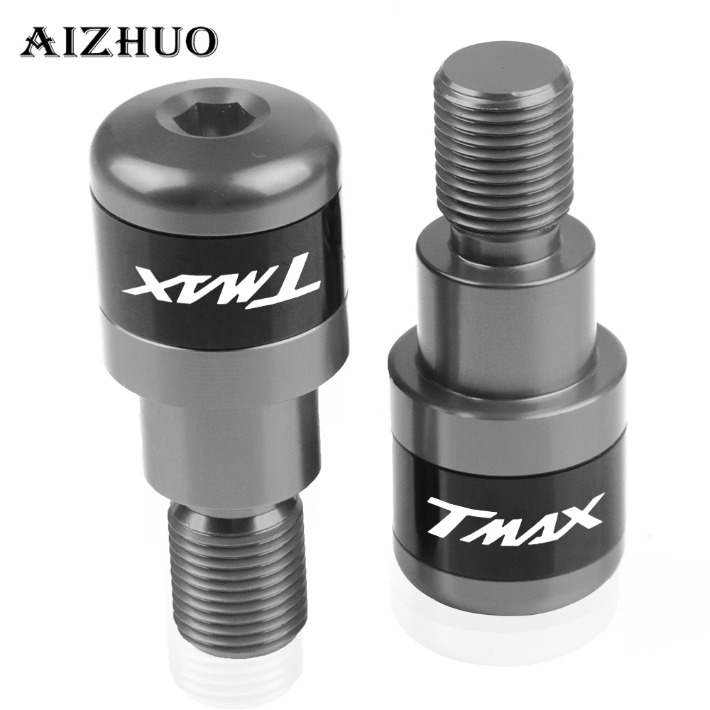 

CNC Motorcycle Accessories Handlebar Handle Grips End Hand Bar End Cap For YAMAHA TMAX530 TMAX500 T-MAX T MAX TMAX 530 500