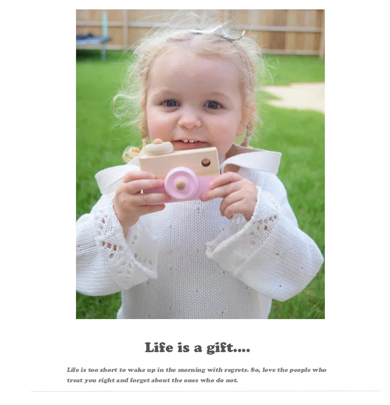 Wooden Camera Vintage Home Decoration Toy Baby Kids Hanging Camera Photography Prop Children Educational Toy Christmas Gifts Wooden Camera Vintage Home Decoration Toy Baby Kids Hanging Camera Photography Prop Children Educational Toy Christmas Gifts