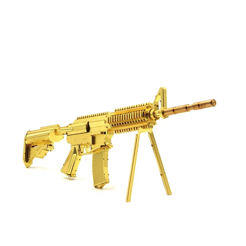 DIY 3D стереоскопические металлические MA48 карабины военные сборные модели пистолет игрушки военный энтузиаст оружие Модель Коллекция Jiasaw игрушки - Цвет: MA48