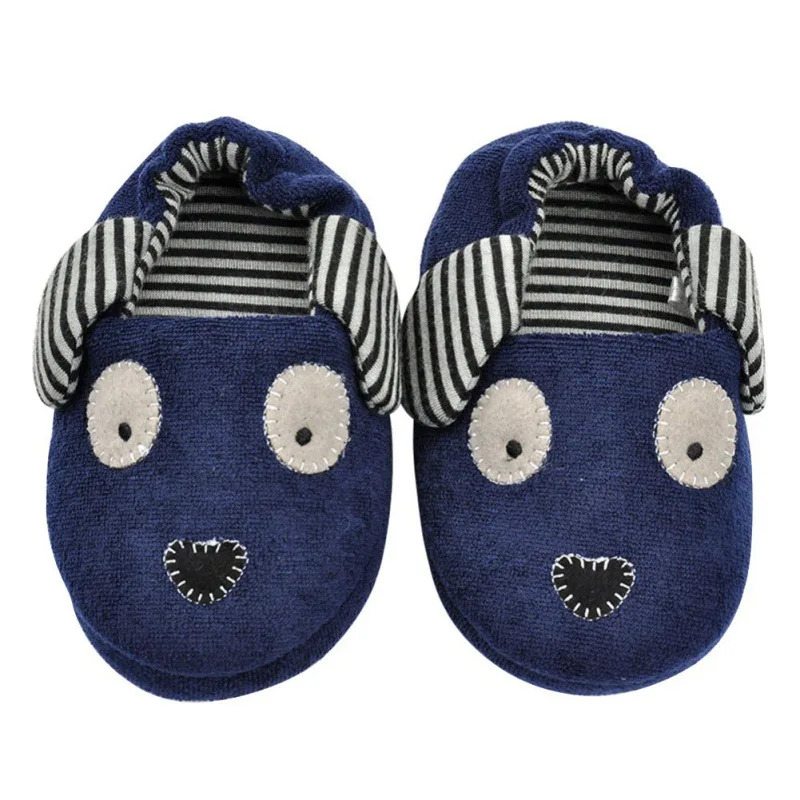

3 Colors Cute Home Slippers Cartoon Rabbit Style Baby Shoes Soft Cotton Boys Girls Boys Slipper
