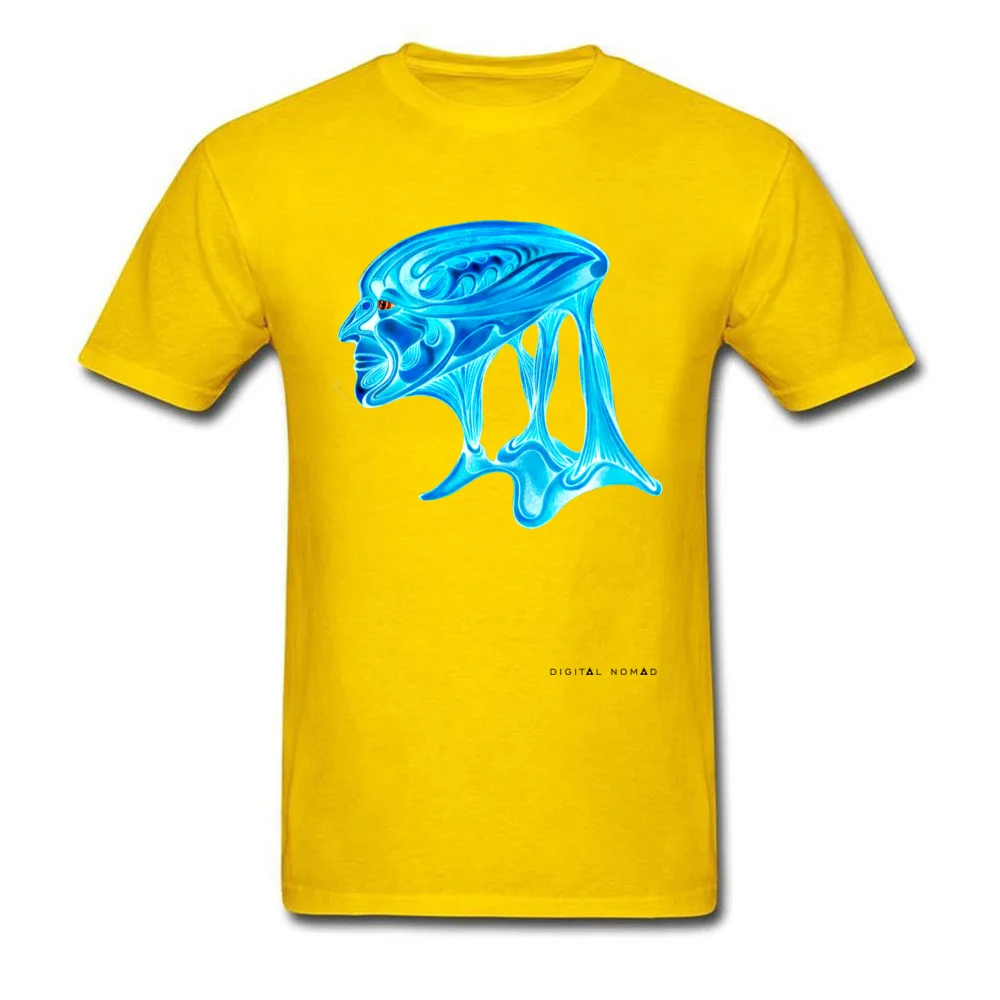 100% Cotton Adult Short Sleeve Digitalnomad Blue Engine T Shirt Personalized Tops Shirt Plain Design Crewneck Tshirts Digitalnomad Blue Engine yellow