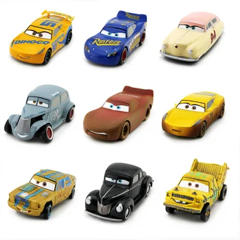 

7 Style Big Size Disney Pixar Cars 3 Crazy Crashed Party Alloy Car Lightning Mcqueen Mater T.Bone Toy Birthday Gift For Children