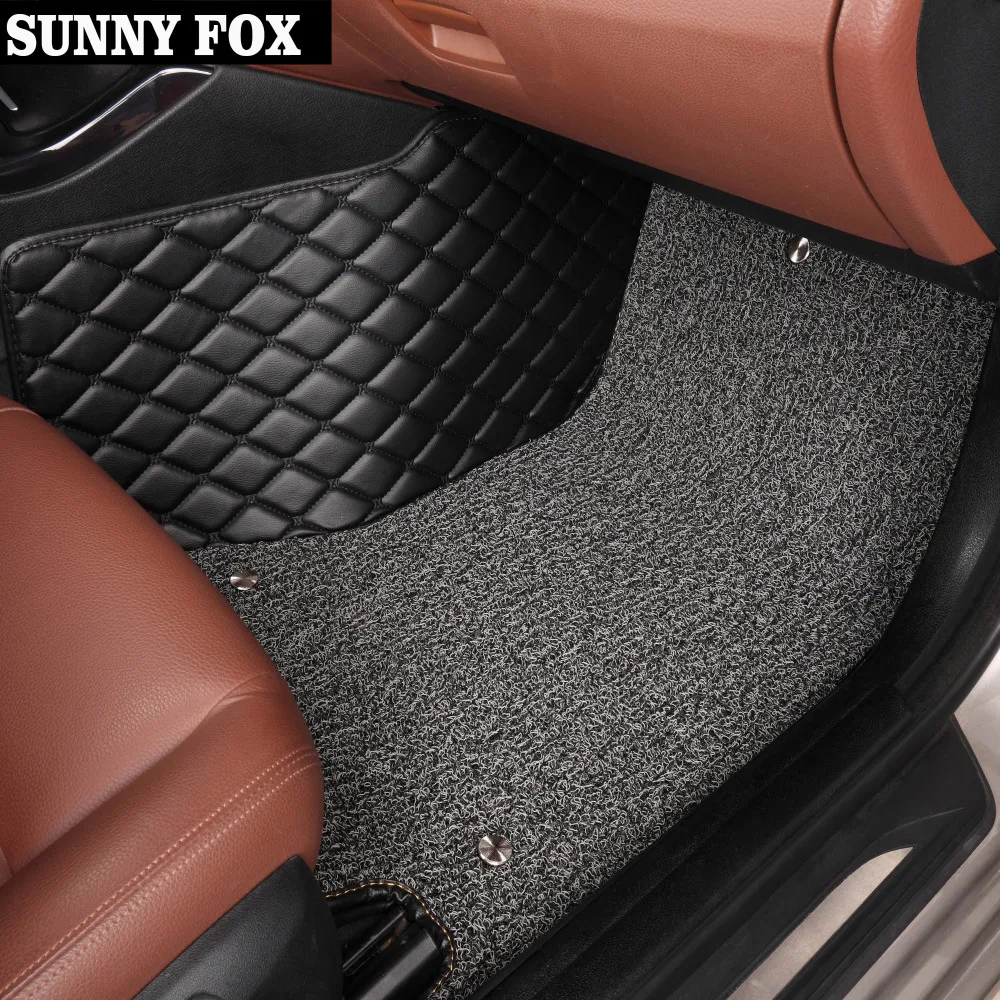 SUNNY FOX car floor mats made for Kia Soul K7 Cadenza 5D heavy duty