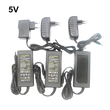 

DC 5V WS2812B SK6812 Pixel LED Strip lighting Transformers AC 110V 220V to DC 5V 1A 2A 3A 6A 8A 10A Power Supply Adapter 5W-50W