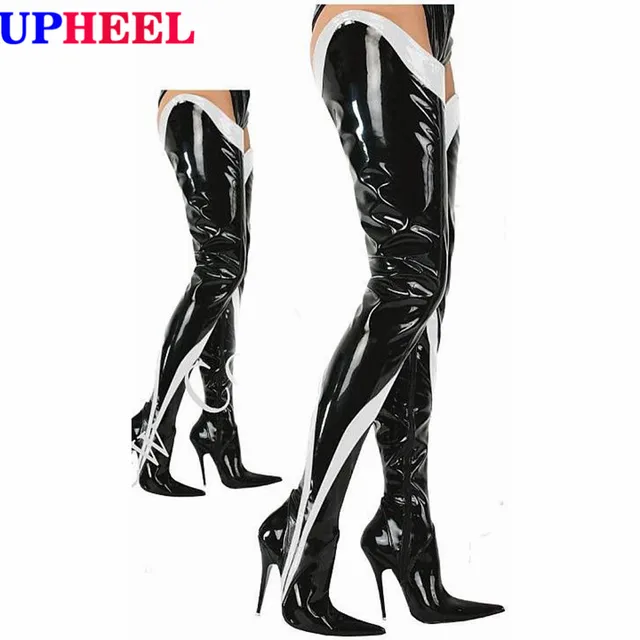 Drag thigh high boots Clearance