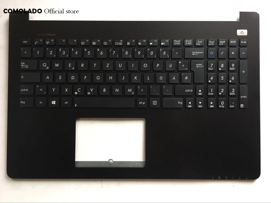 

GR Germany laptop keyboard for ASUS X502 X502C X502A X502U X502EI X502X X502CA with Palmrest Upper cover GR Layout