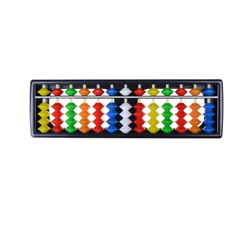 

Portable Arithmetic Soroban Colorful Beads Mathematics Calculate Chinese Abacus