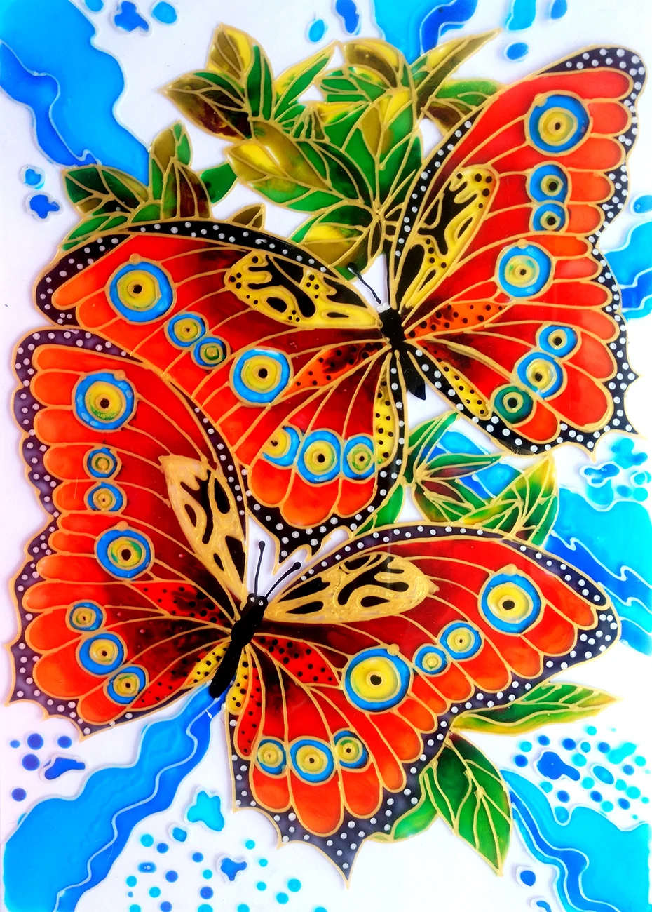 

5D DIY Diamond Painting Colorful Butterflies Cross Stitch Embroidery Rhinestones Mosaic Home Wall Art Decoration Gift