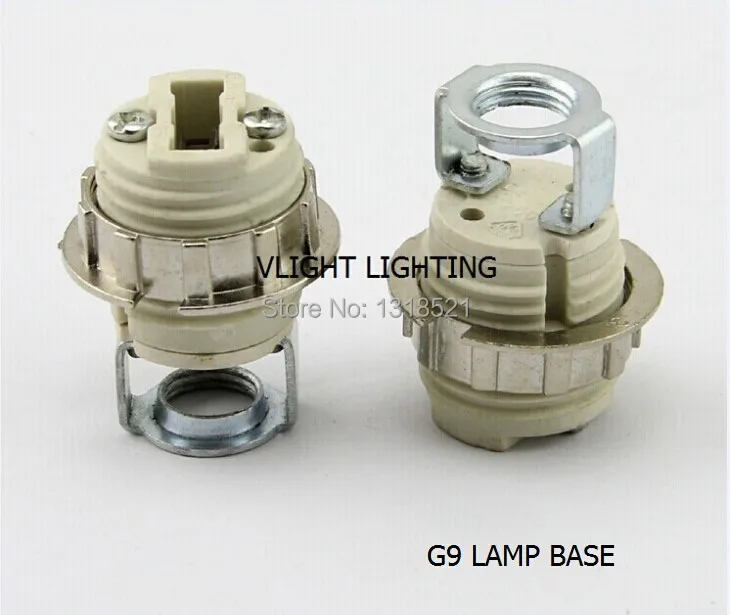 8 X G9 Set Completo Basi Per Lampade, Zoccolo G9 Led, Ceramica Mostra Supporto Della Lampada,  Ceramica G9 Lampada Hoder, Spedizione Gratuita