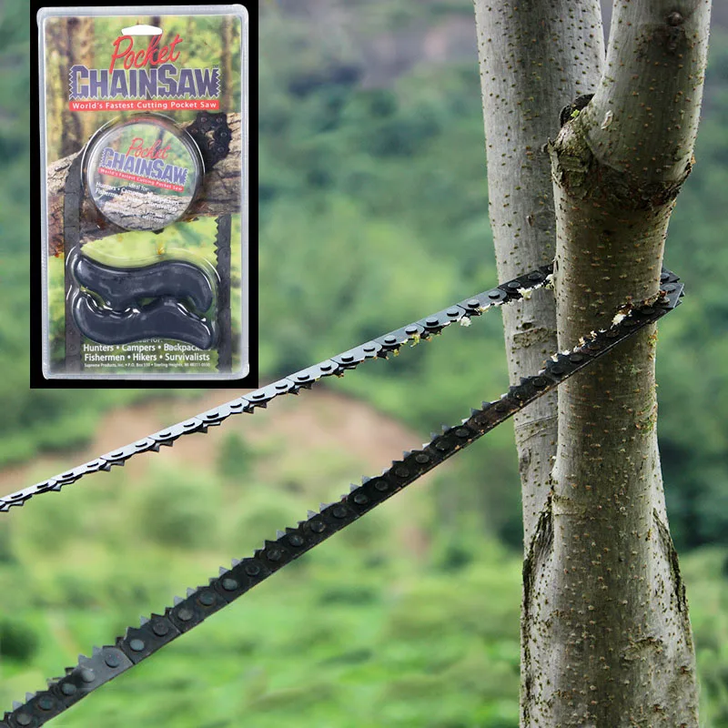 CTDSGW000089 Outdoor Camping Hiking Manual Hand Steel Rope Chain Saw