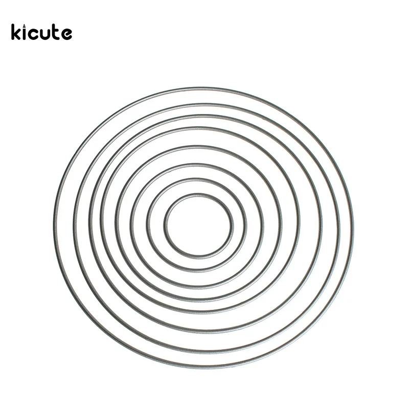 

1 Set Round Stencil Template for DIY Scrapbooking Paper Card Album Photo Decor Embossing Decor Art Painting Teaching Tools