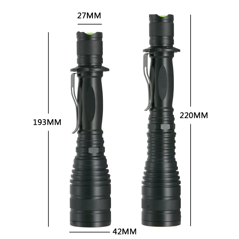 Мощный светодиодный фонарик Litwod Z40P75 CREE XHP70 3200lm линза convoy xlamp масштабируемый
