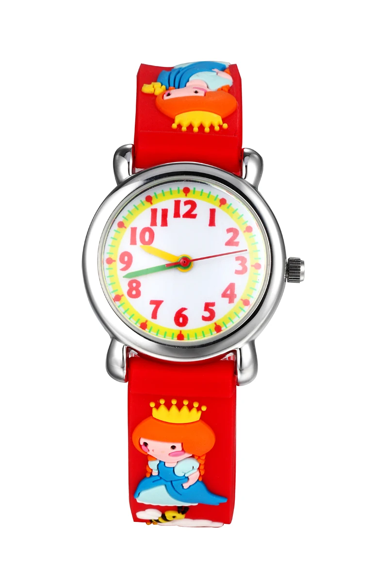 WL бренд Teacher для маленьких мальчиков детские первые Наручные детские часы с персонажем мультфильма 3D Замок принцессы Детские часы для мальчиков