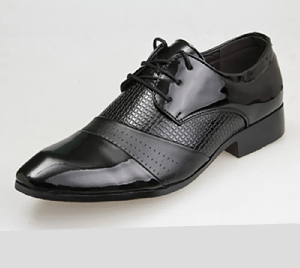 

Men Dress Shoes Italian Wedding new hot Mens Casual Shoes Oxfords Suit Shoes Man Flats Leather Shoes Zapatos Hombre