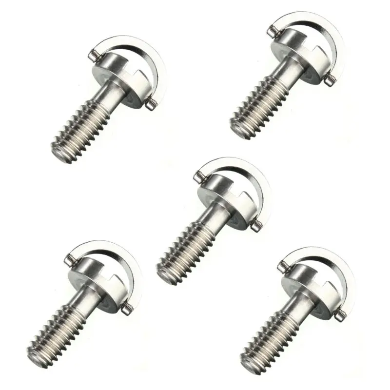 5x 1/4" Tripod Screw Tripod Thread Quick Change Camera Ring Screw