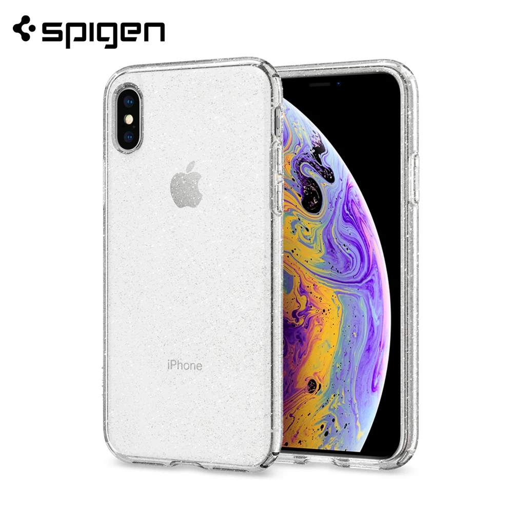 

SPIGEN Liquid Crystal Glitter Case for iPhone XS / iPhone X Fashion Durable Flexible Case with Sparkling Clarity