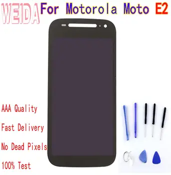 

For Motorola Moto E2 LCD Display Touch Screen Digitizer Assembly with free tool