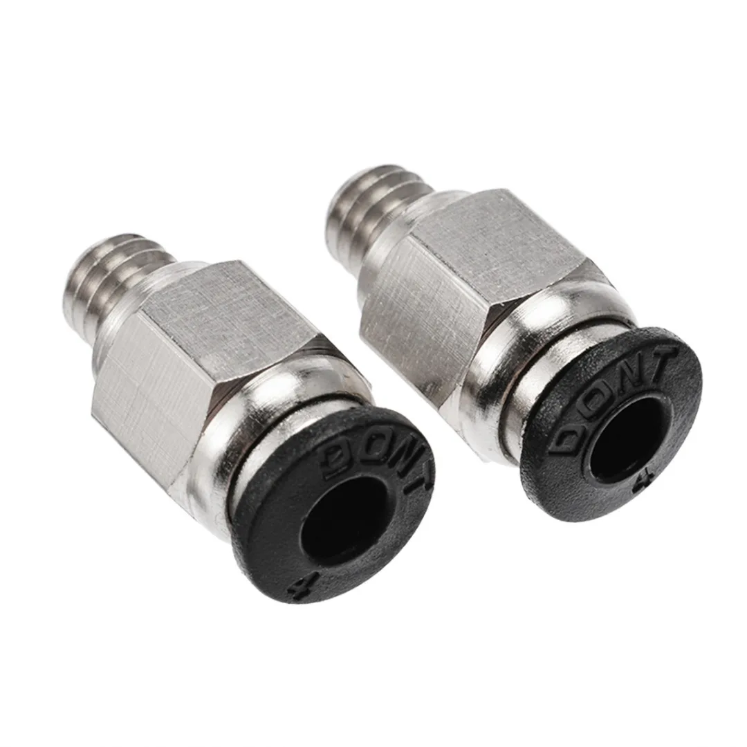

Pneumatic PTFE Tube Fitting-Bowden Connector 1.75mm 4mm PTFE Tube Connector For V6 J-head Fitting Reprap Hot End 3D Printer