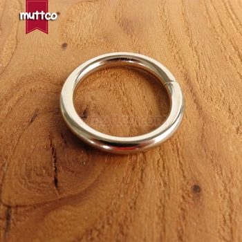 

20pcs DIY for Dog Collar or dog harness 2.5cm Needlework Luggage Sewing handmade manual buttons metal O Ring Buckle accessories