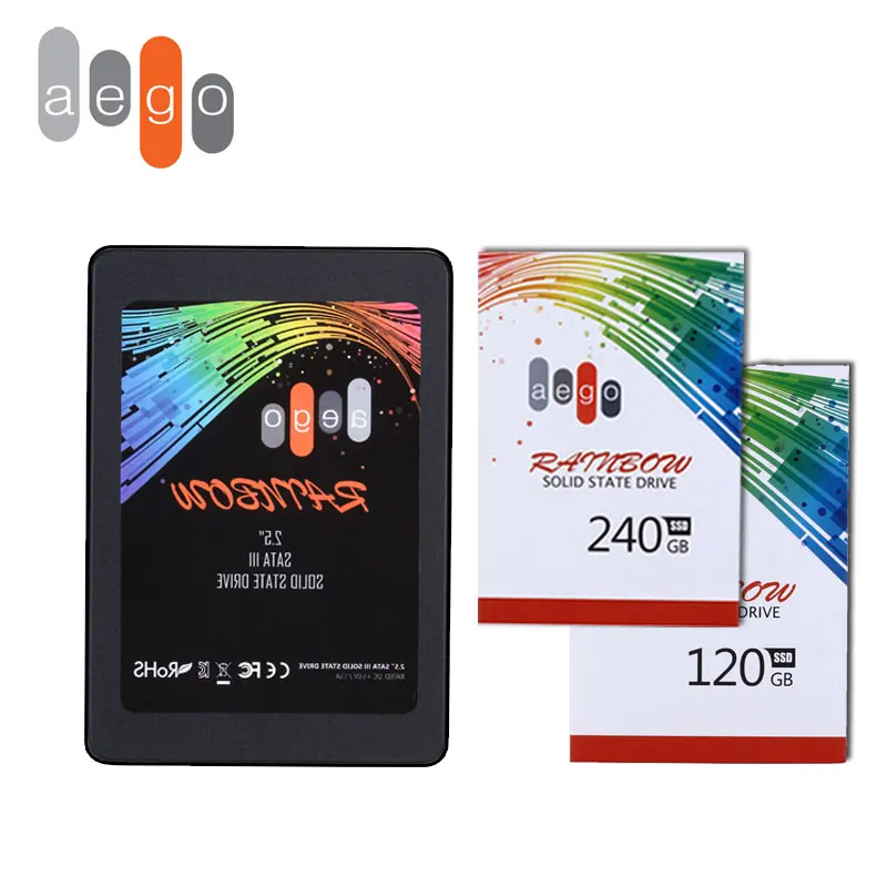 AEGO TLC SSD диск 120/240 ГБ твердотельный накопитель SATA3 2 5 внутренний жесткий 120 240 для