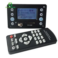 Bluetooth 4,2 MP3 ЖК-дисплей модуль декодер плата аудио приемник APE FLAC WMA WAV декодирование диктофона USB 32G Поддержка FM
