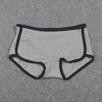 Sous-vêtements d'Hiver en Coton pour Femme, Slip Court, Mignon, Hipster, Fille, Lingerie Sexy, Boxer, Culotte Décontractée 3
