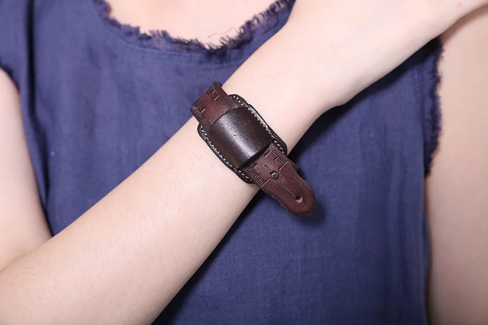 Fashion Belt bracelets for women men jewelry Love New Genuine Leather Bracelet Wristband bracelets& bangles