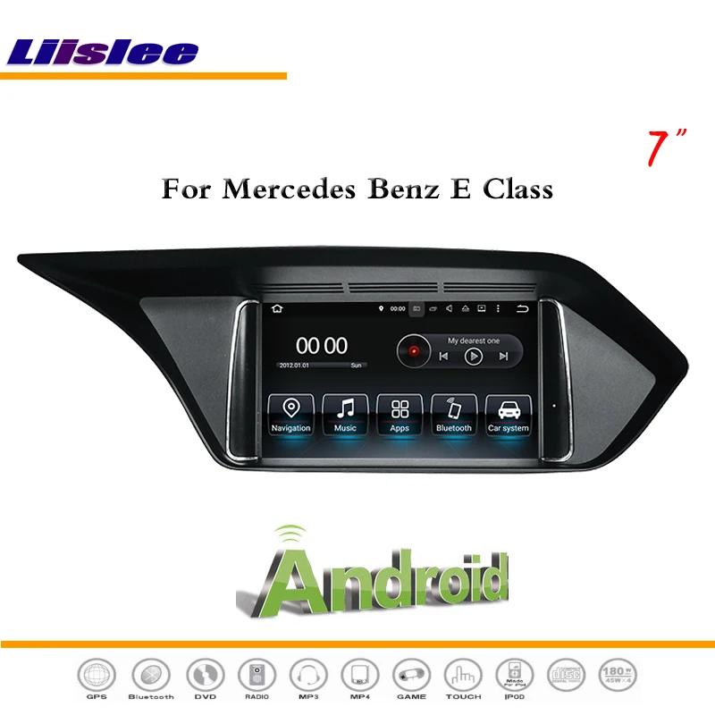 Flash Deal Liislee Car Android Multimedia For Mercedes Benz E Class W213 2016~2017 AUX Radio Stereo CD DVD Player GPS Map Navigation System 4