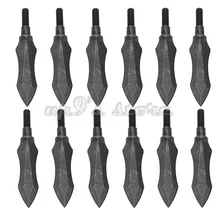 12 шт. 150 зернистая стальная повязка на голову заостренные насадки для стрел стрельба из лука охота