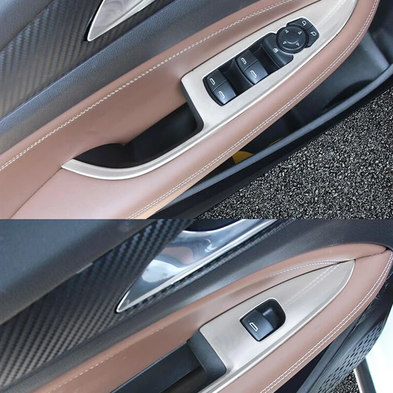 Для Opel Insignia автомобильный Стайлинг из нержавеющей стали дверное Окно Стекло лифт переключатель управления Кнопка панель Крышка отделка