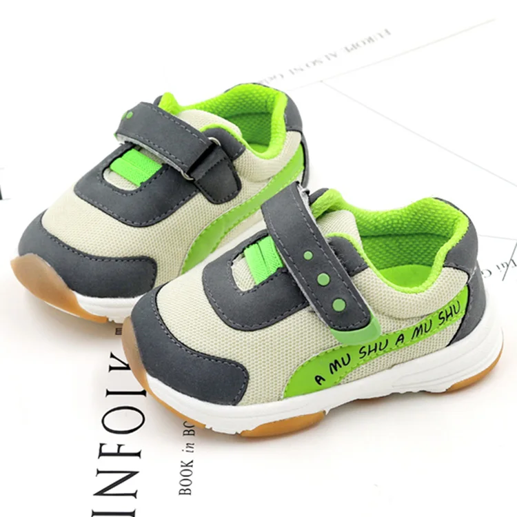 Кроссовки для бега, детская спортивная обувь для мальчиков, сетчатая дышащая обувь из микроволокна, детская повседневная ортопедическая спортивная обувь для девочек