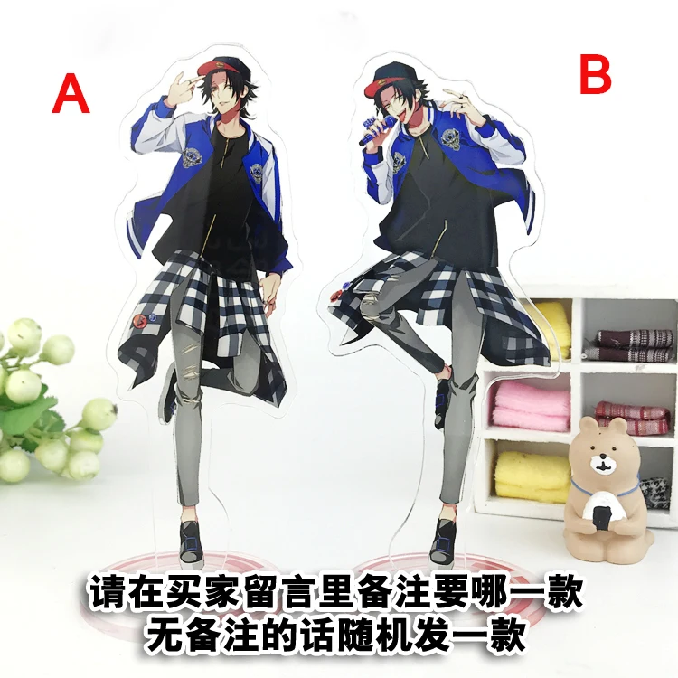 Anime Division Rap Battle Hypnosis Mic DRB MC.B.B MC.M.B MC.L.B Character Cosplay Acrylic Stand Fig