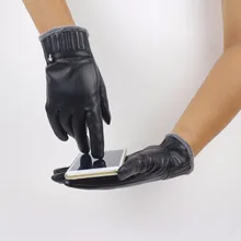 Уличные женские зимние теплые кожаные перчатки с мягкой подкладкой для вождения перчатки Guantes mujer Gants femme Eldiven Moto женские перчатки