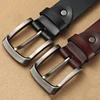 DINISITON – ceinture en cuir véritable pour hommes, marque de luxe, bonne qualité, en cuir de vache, tendance ► Photo 3/6