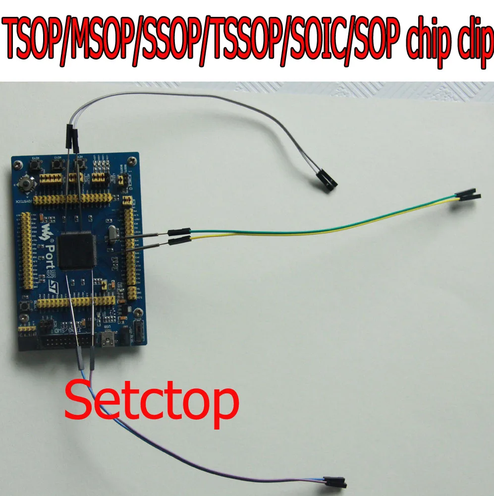

Universal chip clip TSOP/MSOP/SSOP/TSSOP/SOIC/SOP car remote control key IC pin clip online programming