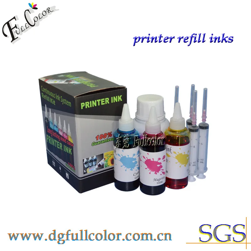 Free Shipping Compatible Printer Cartridge Hp60 Hp61 Cartridge Refill Ink Inkjet Ink For Ciss
