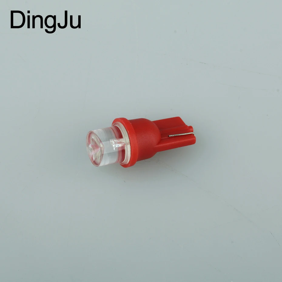 

DingJu Clearance Sale Quality Car LED Light Bulbs 24v Dashboard pampada T10 LED Automotivo LED Red Light Truck Panel Motorcycle