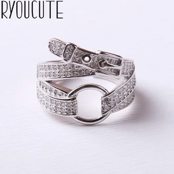 

Bohemian New Belt Rings for Women Lady Punk Vintage Open Antique Rings Statement Jewelry Anillos
