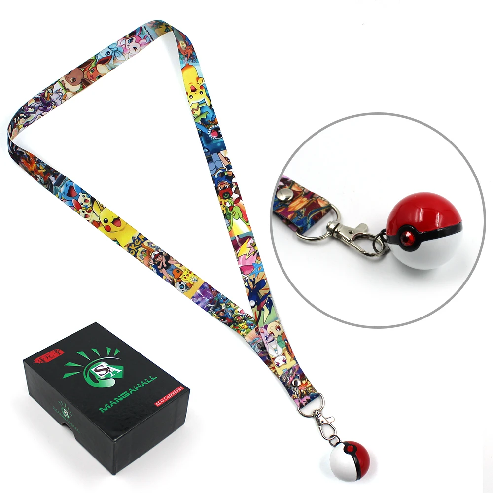Game Pocket Monster Pokemon Pikachu Poke Ball Pvc Pendant Keychain Phone Rope Chain Strap Clip Charm Lariat Lanyardgift Box Hot On Aliexpresscom