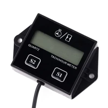EDFY SRT-11A Waterproof IP65 Car Digital Gauge Engine Tachometer Tachometer Operating hours