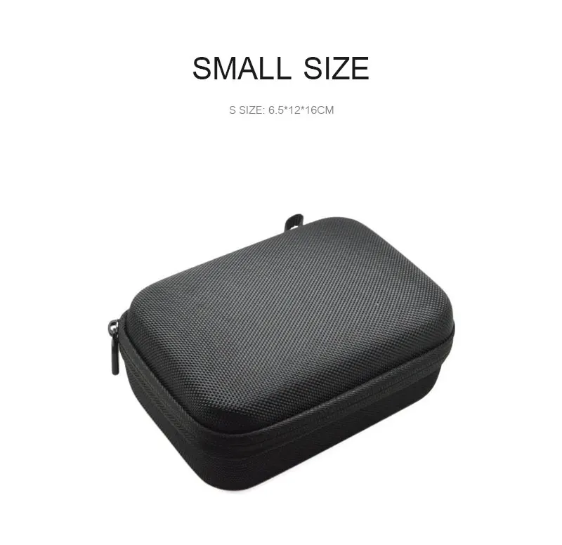 Travel Case Storage Collection Bag Box Protective Action Cameras Bags for Gopro Hero 34 Sj4000 for Xiaomi Yi Action Camera (4)