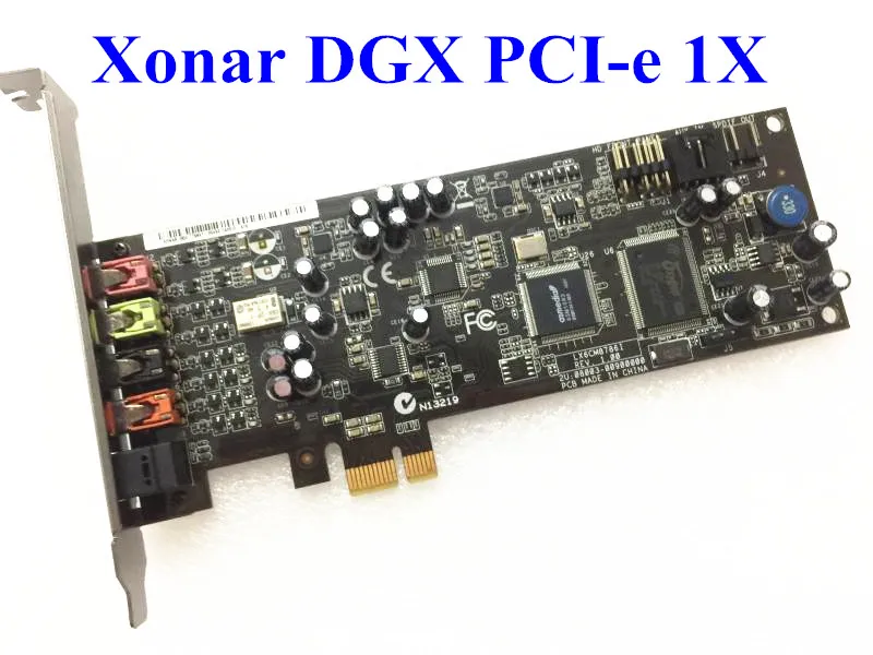Original ASUS Xonar DGX professional sound card PCI-E interface 5.1 channel,100% tested good! Original ASUS Xonar DGX professional sound card PCI-E interface 5.1 channel,100% tested good!
