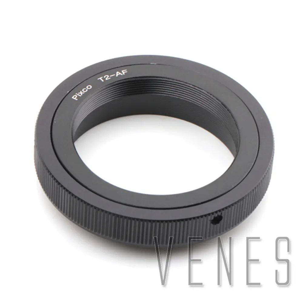 Venes Adaptador de lente T2 For Sony, accesorio para lente T2