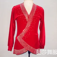 Настроить высокое качество Костюмы для бальных танцев танцевальная Для Мужчин's Костюмы для латиноамериканских танцев Топы корректирующие со стразами