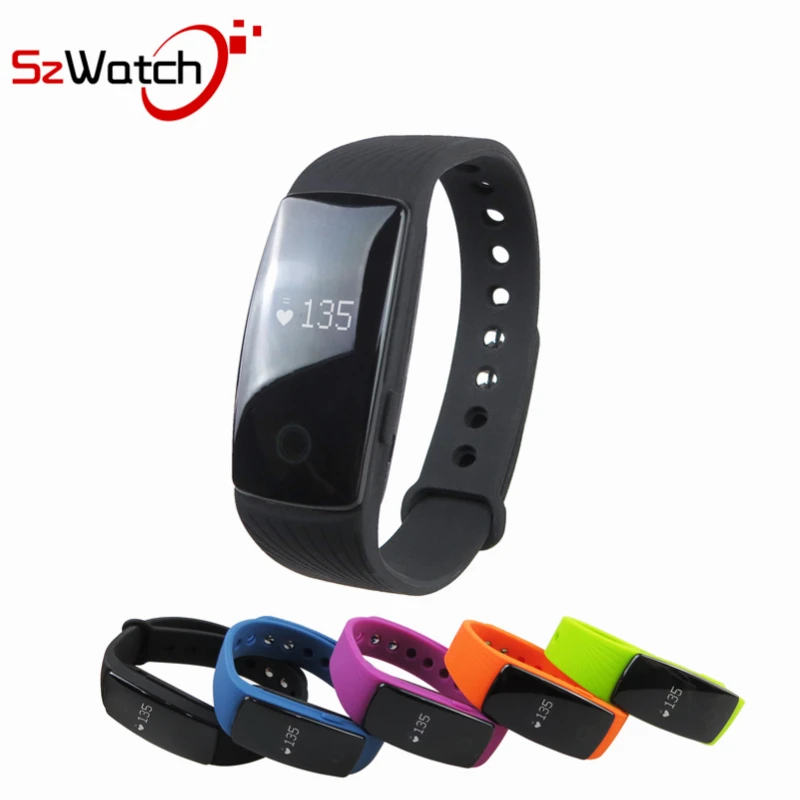 

Smart Bluetooth Band Heart Rate Monitor Wristband Fitness Flex Bracelet for Android iOS PK xiomi mi Band 2 fitbits smart ID107