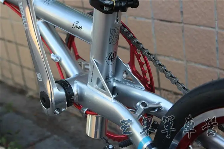 Perfect Fnhon CR-MO Steel Folding Bike 16" Minivelo Mini velo Bike Urban Commuter Bicycle overall bike V Brake 9 Speed 22 Perfect Fnhon CR-MO Steel Folding Bike 16" Minivelo Mini velo Bike Urban Commuter Bicycle overall bike V Brake 9 Speed 22
