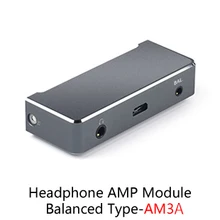 Новинка; Лидер продаж Fiio AM3A сбалансированный Тип усилитель для наушников модуль AM3A для Fiio X7 II