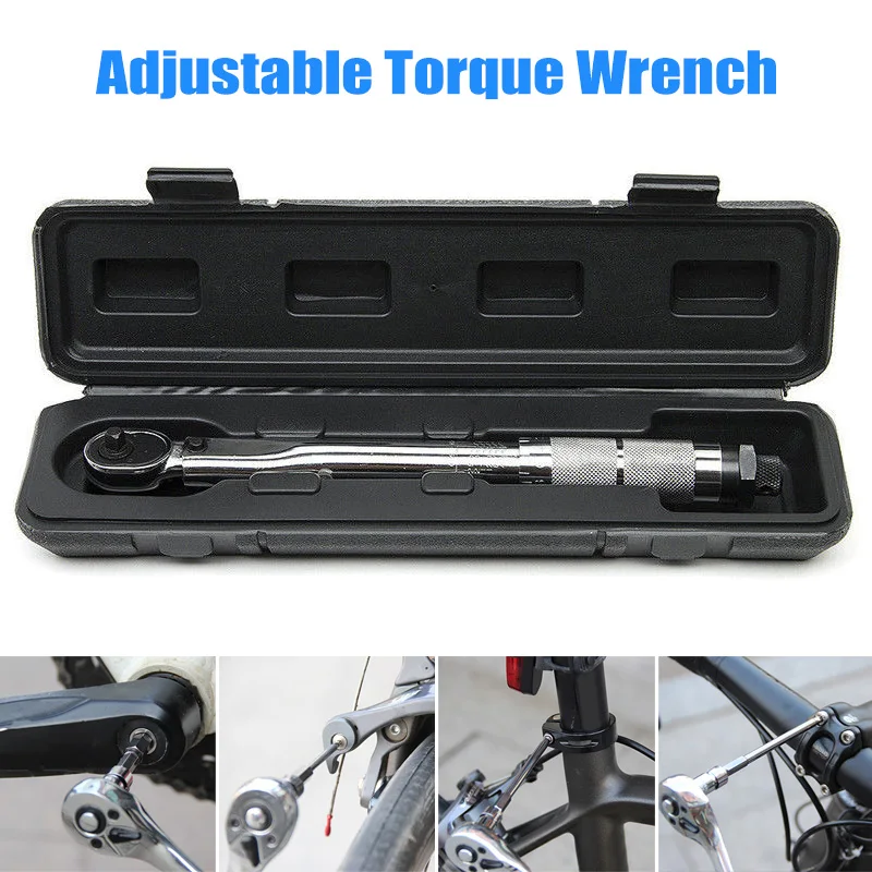 

Newest Multi-function Drive Torque Wrench Adjustable Hand Spanner Auto Repair Tool