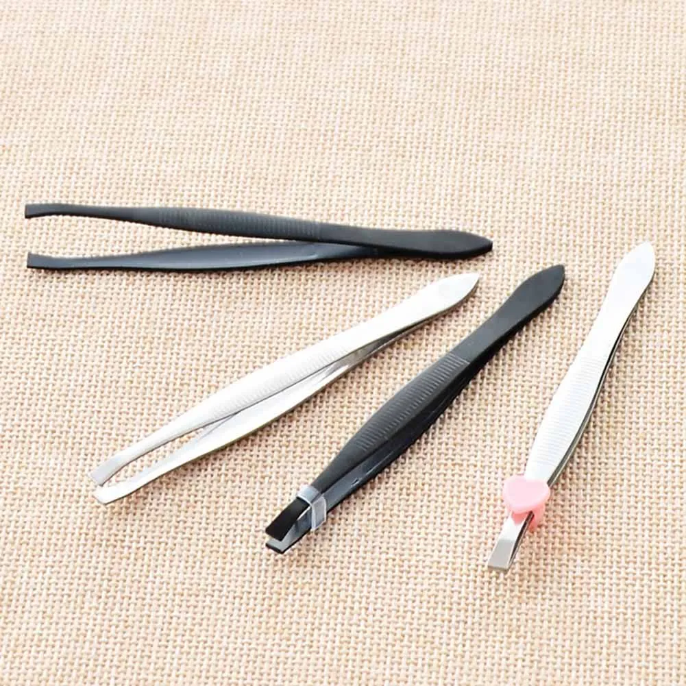 1 pcs Beauty tools eyebrow tweezers, plucking eyebrows scissors clip