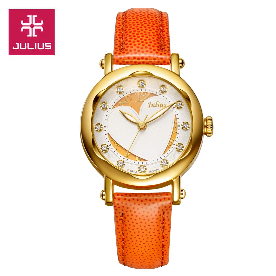 New Julius Lady Woman Wrist font b Watch b font Retro Fashion Hours Korea Dress Bracelet